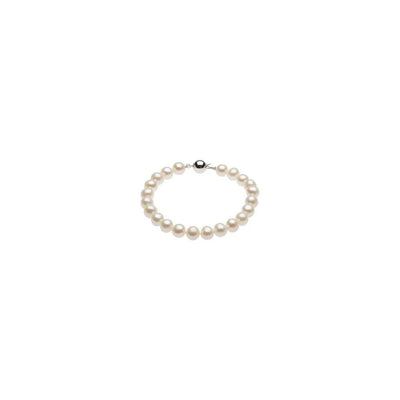 Freshwater Pearls Bracelet (Silver) main - Lucky Diamond - New York