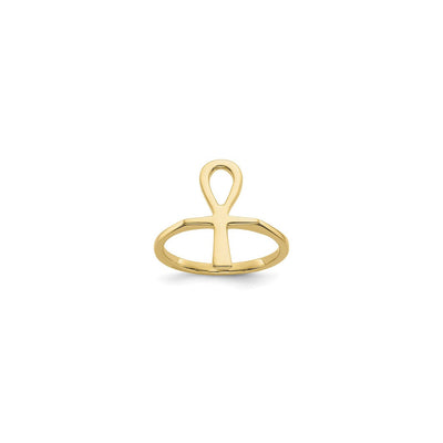 Ankh Ring (14K) main - Lucky Diamond - New York