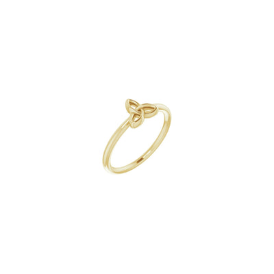 Celtic-Inspired Trinity Stackable Ring yellow  (14K) main - Lucky Diamond - New York