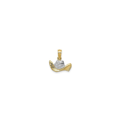 Cowboy Hat Two-Toned Charm (14K) front - Lucky Diamond - New York