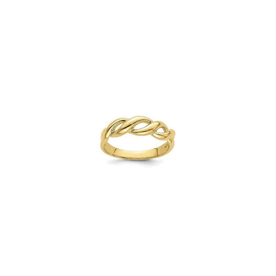 Freeform Braid Ring (14K) main - Lucky Diamond - New York