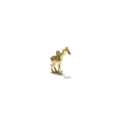 Giraffe Pendant (14K) diagonal - Lucky Diamond - New York