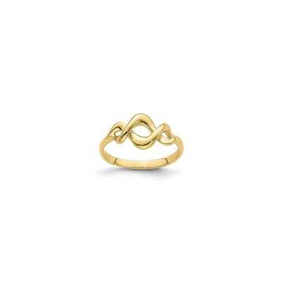Intertwined Freeform Ring (14K) main - Lucky Diamond - New York