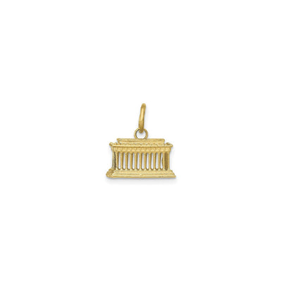 Lincoln Memorial Charm (14K) front - Lucky Diamond - New York