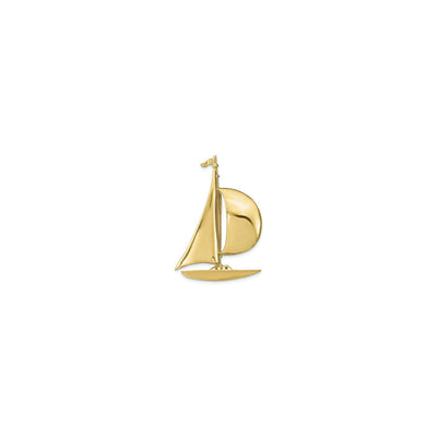 Sailboat Charm (14K) front - Lucky Diamond - New York