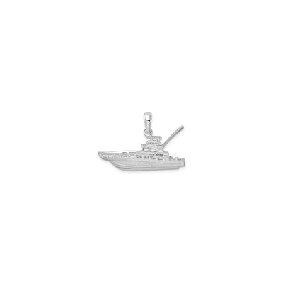 Sportfishing Boat Pendant (Silver) front - Lucky Diamond - New York