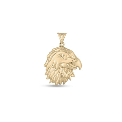 American Eagle Head Pendant (14K) Lucky Diamond - New York