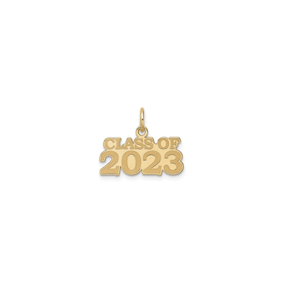 Class of 2023 Pendant (14K) front - Lucky Diamond - New York