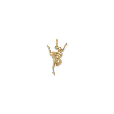 Dancing Ballerina Pendant (14K) front - Lucky Diamond - New York