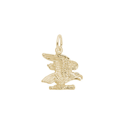 Eagle Charm yellow (14K) main - Lucky Diamond - New York