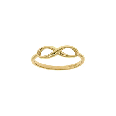 Elongated Infinity Stackable Ring (14K) main - Lucky Diamond - New York