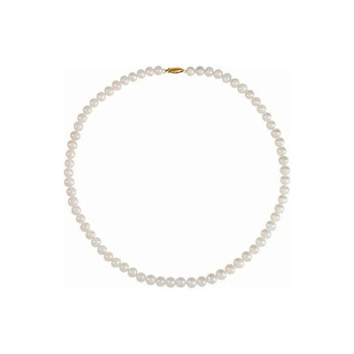 Freshwater Cultured Potato Pearl Necklace (14K) main - Lucky Diamond - New York