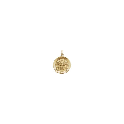 Holy Spirit Medal Pendant (14K) Lucky Diamond - New York