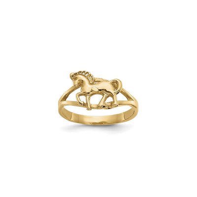 Horse Ring (14K) main - Lucky Diamond - New York