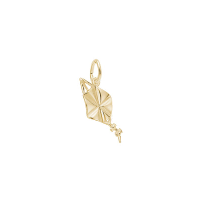 Kite Charm yellow (14K) main - Lucky Diamond - New York