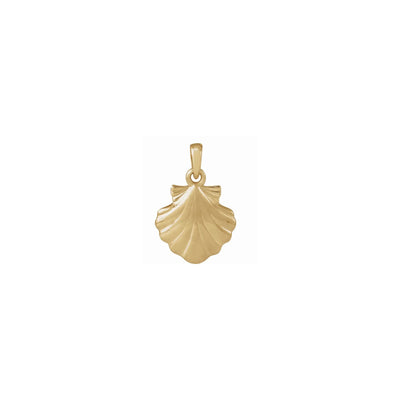 Mini Sea Shell Pendant (14K) front - Lucky Diamond - New York