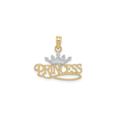 Princess Crown Talking Pendant (14K) main - Lucky Diamond - New York