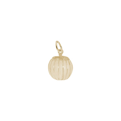 Pumpkin Pendant (14K) Lucky Diamond - New York