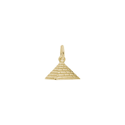 Pyramid Charm yellow (14K) main - Lucky Diamond - New York