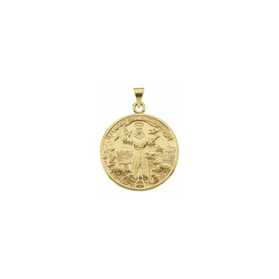 Saint Francis of Assisi Medal Pendant (14K) main - Lucky Diamond - New York