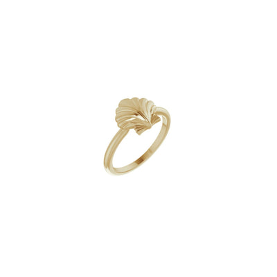 Shell Stackable Ring (14K) main - Lucky Diamond - New York