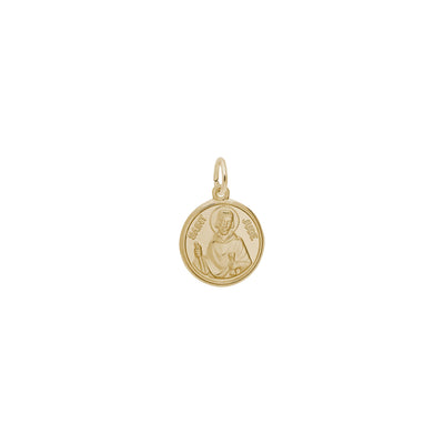 St. Jude Medal Pendant (14K) front - Lucky Diamond - New York