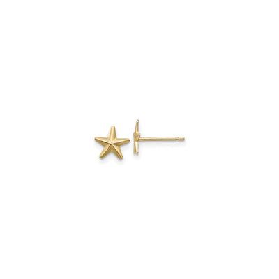 Star Stud 3D Earrings (14K) main - Lucky Diamond - New York