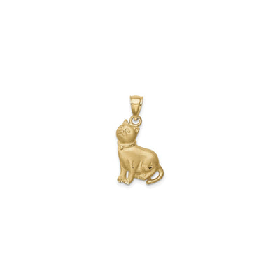 Staring Cat Pendant (14K) main - Lucky Diamond - New York