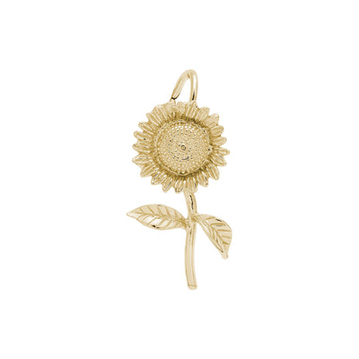 Sunflower Charm yellow (14K) main - Lucky Diamond - New York