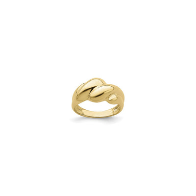 Thick Croissant Dome Ring (14K) main - Lucky Diamond - New York