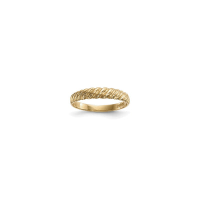 Twist 3 mm Ring (14K) main - Lucky Diamond - New York