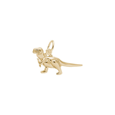 Tyrannosaurus Rex Dinosaur Pendant yellow (14K) main - Lucky Diamond - New York