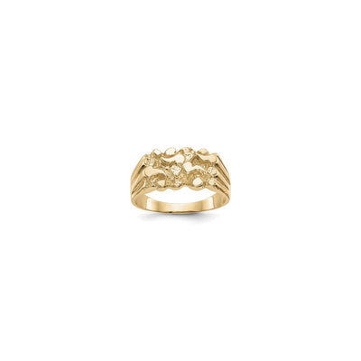 Wide Nugget Ring (14K) main - Lucky Diamond - New York
