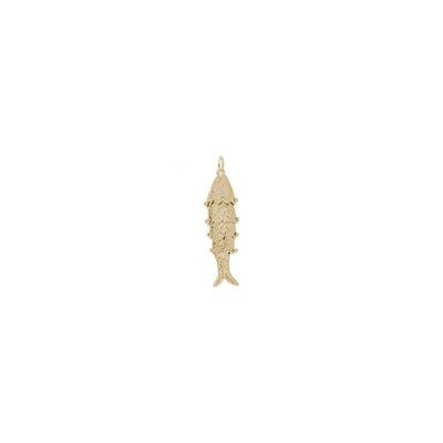 Wiggle Fish Pendant (14K) Lucky Diamond - New York