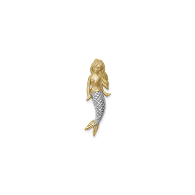 Young Mermaid Pendant (14K) front - Lucky Diamond - New York