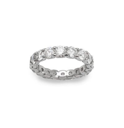VS Diamond Eternity Wedding Ring (14K) Lucky Diamond New York