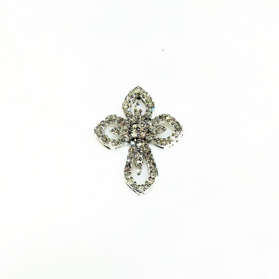 Elegant Diamond Cross (10K) - Lucky Diamond