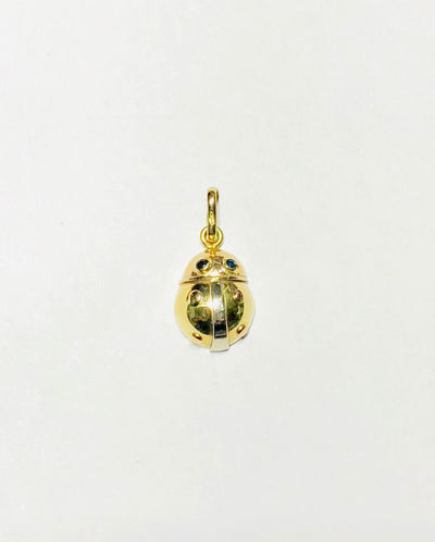 Lady Bug Pendant (14K) - Lucky Diamond - New York