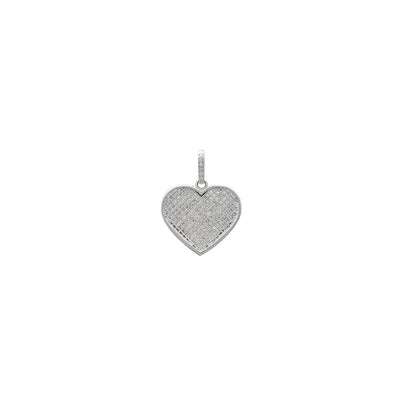 Icy Heart Pendant (14K) front - Lucky Diamond - New York