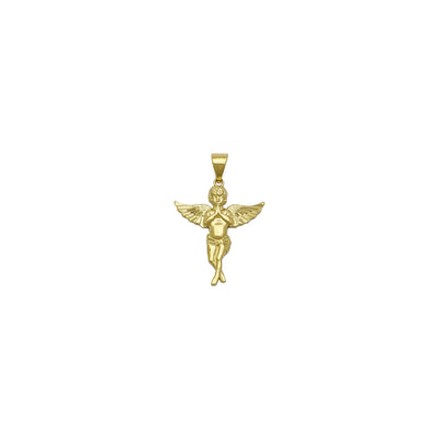 Praying Baby Angel Accented Pendant (14K) front - Lucky Diamond - New York