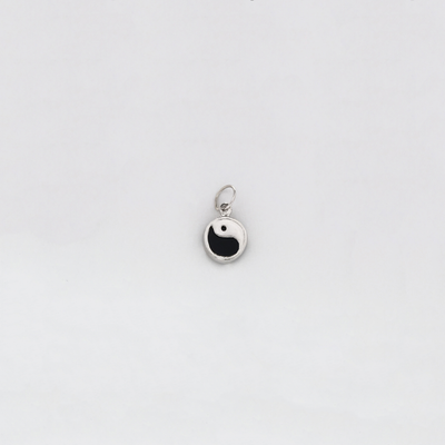 Vintage Yin Yang Black Onyx Charm (14K) - Lucky Diamond New York