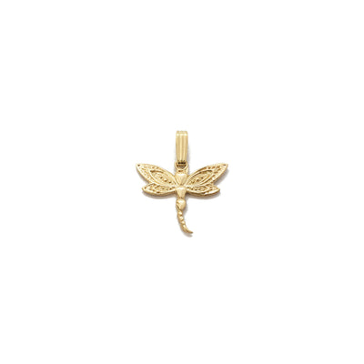 Dragonfly Pendant (14K) front - Lucky Diamond - New York