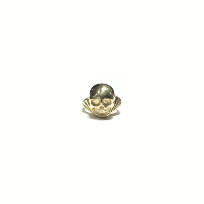 Skull Head Ring (14K) front - Lucky Diamond - New York