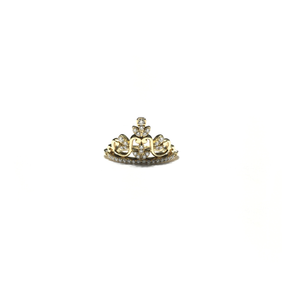Tiara Diamond Ring (14K) front - Lucky Diamond - New York