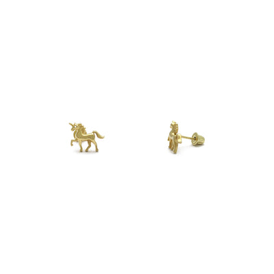 Unicorn Stud Earrings (14K) main - Lucky Diamond - New York