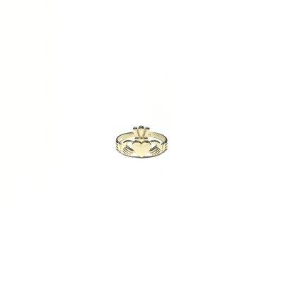 Claddagh Ring (14K) front - Lucky Diamond - New York