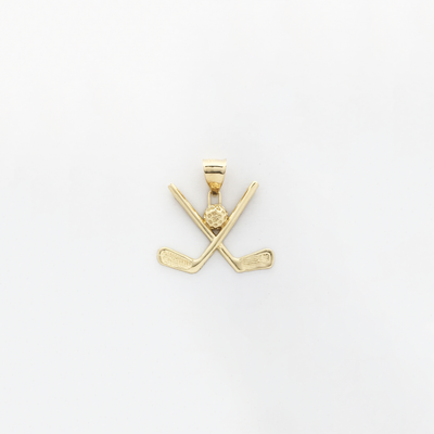 Golf Equipment Pendant (14K) - Lucky Diamond New York