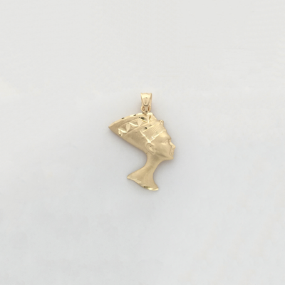 Nefertiti Diamond Cut Pendant (14K) front - Lucky Diamond - New York
