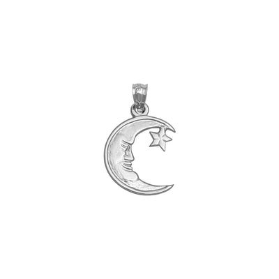 Somnolent Moon Pendant (Silver) front - Lucky Diamond - New York