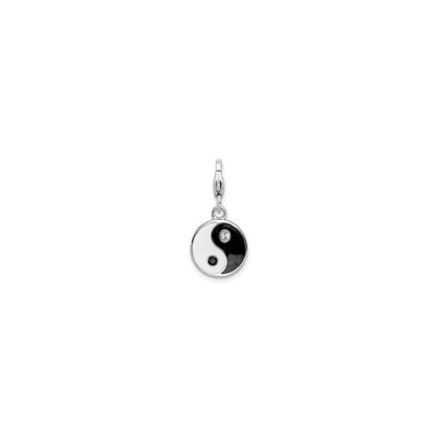 Yin Yang Charm (Silver) front - Lucky Diamond - New York